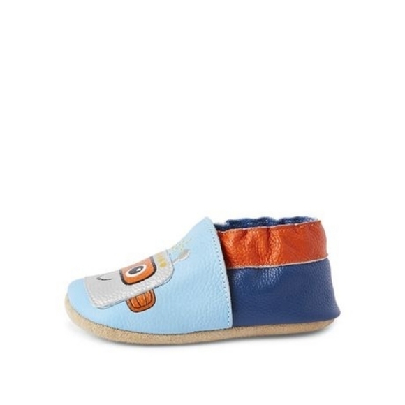 George Baby Boy 'Robot' Slippers - Picture 2 of 5